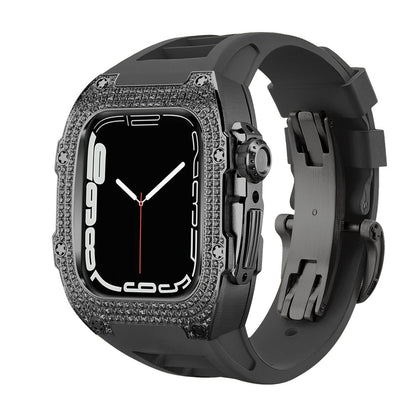 Correa de Reloj con Caja de Diamantes | Estilo Exclusivo Flow Hasta La Muerte