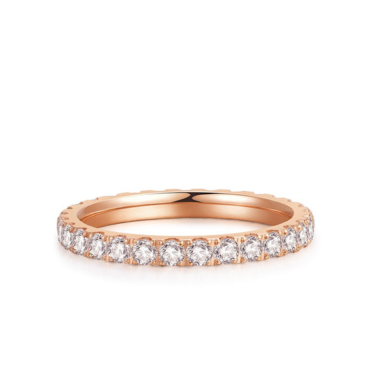 Anillo de nudillos con diseño de cola – Doble actitud para mujer
