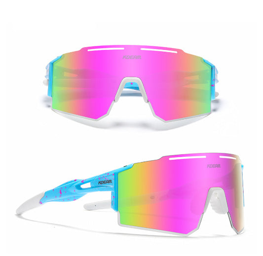 Gafas de sol polarizadas - protección total y resistencia al viento.