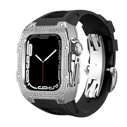 Correa de Reloj con Caja de Diamantes | Estilo Exclusivo Flow Hasta La Muerte