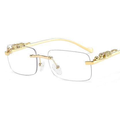 Gafas de Sol Retro CORTADAS sin Montura | Estilo Trap UV400