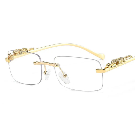 Gafas de Sol Retro CORTADAS sin Montura | Estilo Trap UV400